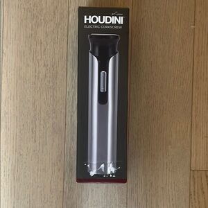 Houdini Silver Electric Corkscrew